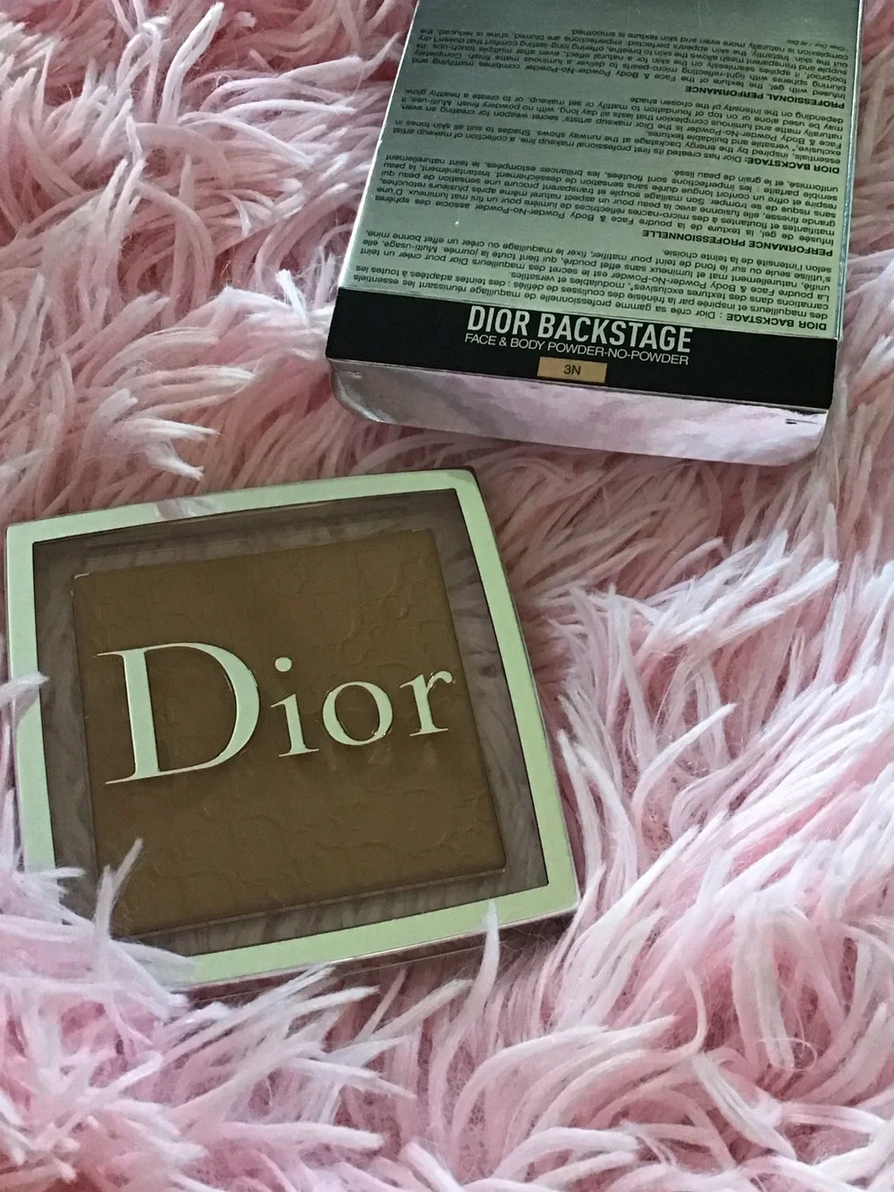 New Dior Backstage Face & Body Powder No Powder 3N In Box Authentic